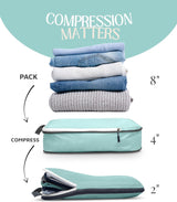 Checked Bag Compression Packing Cube Set