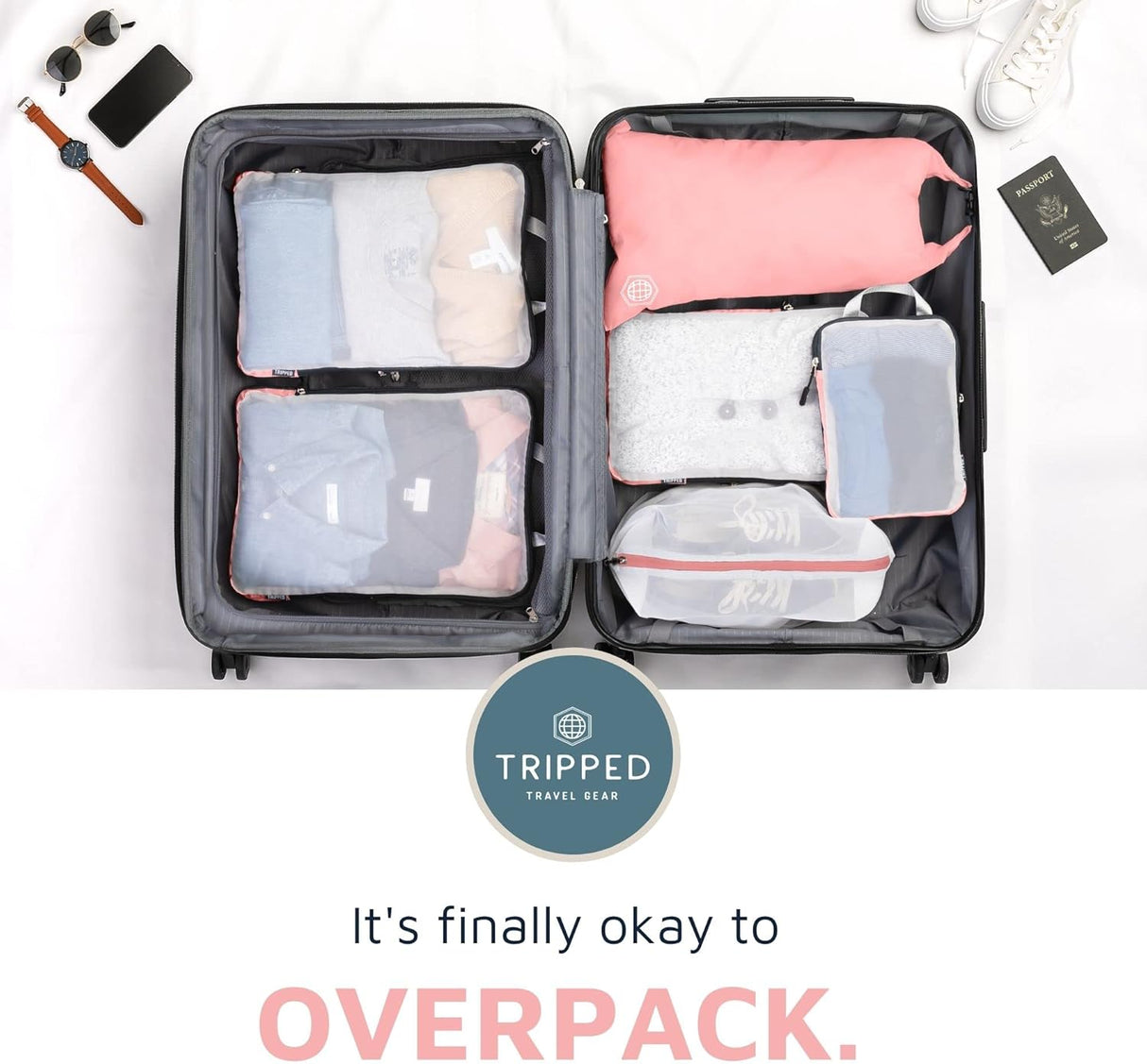 Carry-On Flex Compression Packing Cube Set
