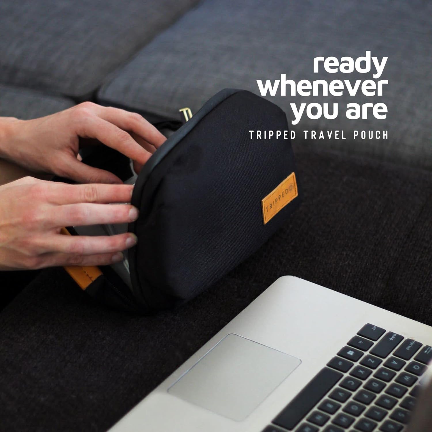 Tech Pouch Travel Cord Organizer and Accessories Case – Tripped Travel Gear