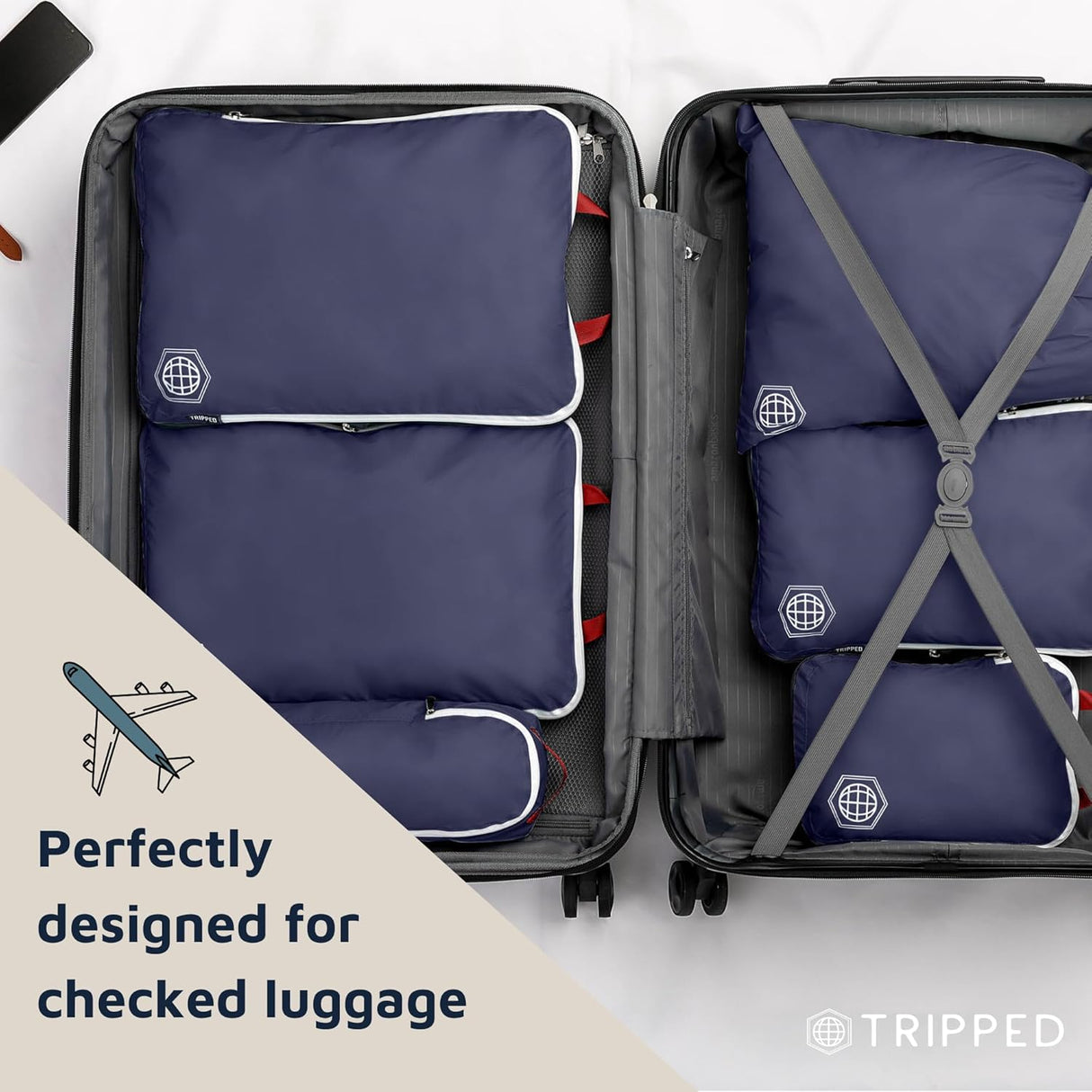 Carry-On Flex Compression Packing Cube Set