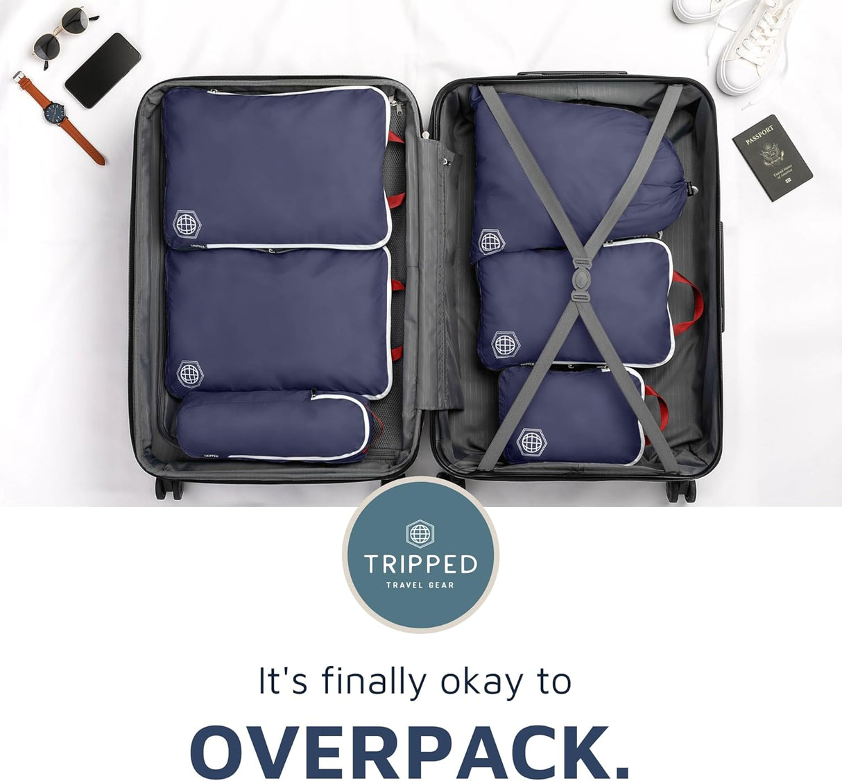 Carry-On Flex Compression Packing Cube Set