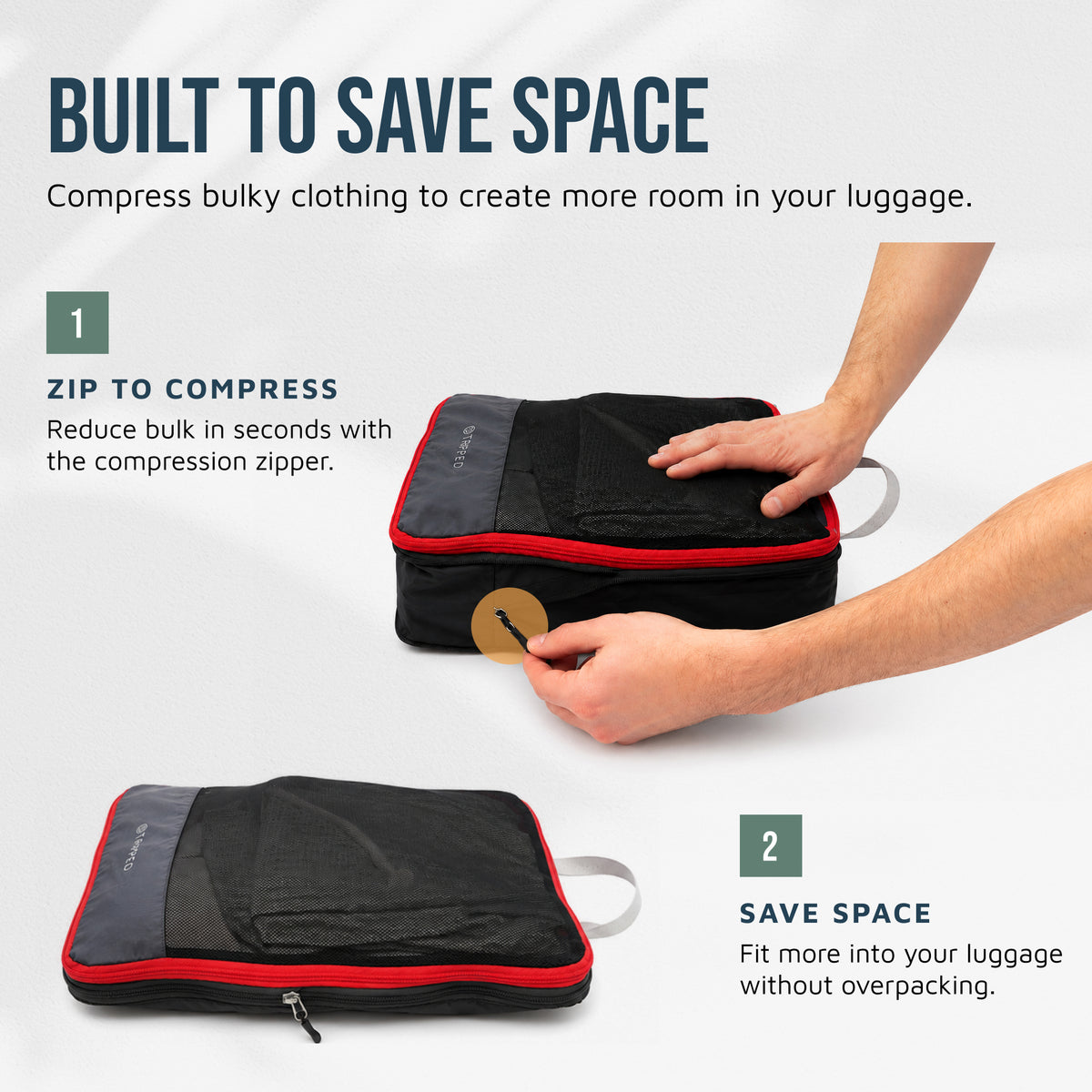 Checked Bag Compression Packing Cube Set