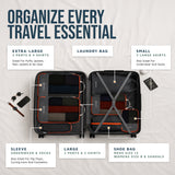 Checked Bag Compression Packing Cube Set